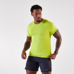 Tricou alergare pe distanțe lungi Kiprun Run 900 ultra Verde Bărbați