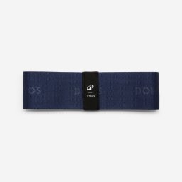 Bandă elastică textilă fitness cu rezistență foarte mare pentru fesieri Albastru