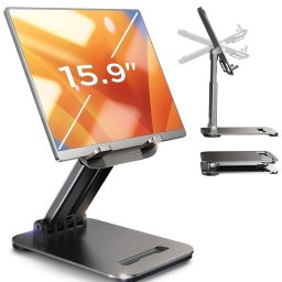 Suport Birou pentru Tableta, Ajustabil - Lisen (YL0424080007) - Black