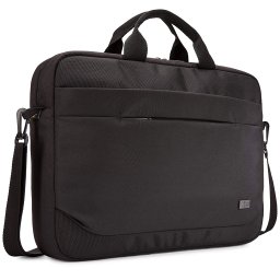 GEANTA CASE LOGIC, pt. notebook de max. 15.6 inch, 1 compartiment, buzunar frontal x 2, waterproof, poliester, negru, ADVA-116 BLACK/3203988