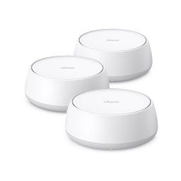 TP-Link - Set de 3 Deco BE22, sistem mesh Wi-Fi 7 pentru întreaga locuință