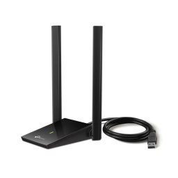 Adaptor USB Wi‑Fi TP‑Link Archer T4U Plus, cu antene de câștig ridicat