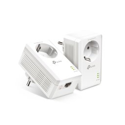 TP-Link - Set Powerline Gigabit cu priză integrată și Wi‑Fi