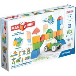 Geomag magicube lumea reciclata 32 piese geomag203