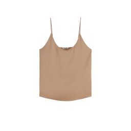 SCOTCH & SODA Top Singlet Woven Front Jersey Back Tank U9A01087T 217 amphora