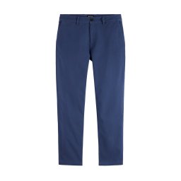 SCOTCH & SODA Pantaloni Drift Stretch Cotton Blend Twill Chino 182338 410 oceana