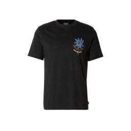 SCOTCH & SODA T-Shirt Front And Back Artwork Regular Fit 182290 001 meteorite
