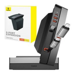 Stație de andocare Baseus Hub T-Space pentru masina Tesla
