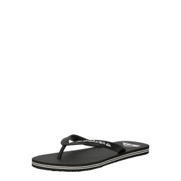 QUIKSILVER Flip-flops 'Molokai' negru / alb