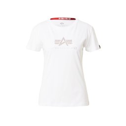 ALPHA INDUSTRIES Tricou 'Crystal' auriu - roz / argintiu / alb