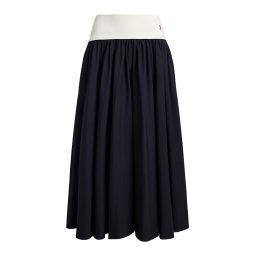 Polo Ralph Lauren Fustă albastru noapte / alb murdar