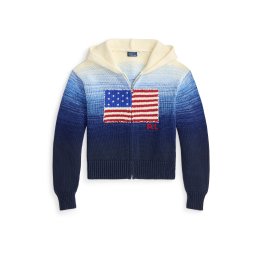 Polo Ralph Lauren Geacă tricotată albastru / bleumarin / roşu închis / alb