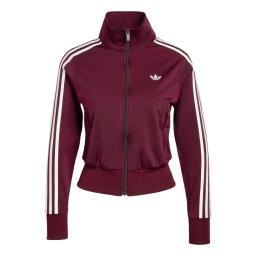 ADIDAS ORIGINALS Hanorac 'Firebird' Classic' roșu vin / alb murdar
