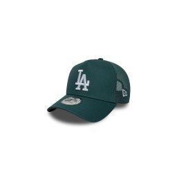NEW ERA Șapcă '9FORTY Los Angeles Dodgers MLB Essential' verde închis / alb