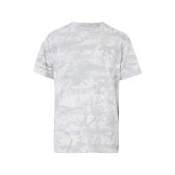 HOLLISTER Tricou gri deschis / alb