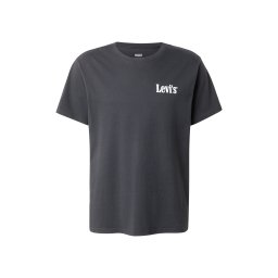 LEVI'S ® Tricou negru / alb murdar