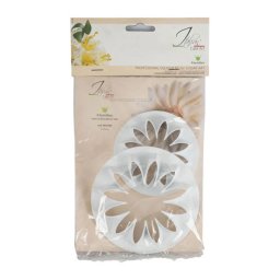 Decupatoare flori Gerbera Margareta pentru fondant, Set 2 buc, O 7 si 9 cm