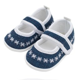 Baby booties New Baby Jeans white 0-3 m, size 0-3 m