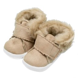 Baby winter booties New Baby 0-3 m light brown, size 0-3 m