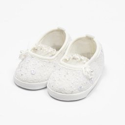 Baby lace ballet flats New Baby beige 12-18 m, size 12-18 m