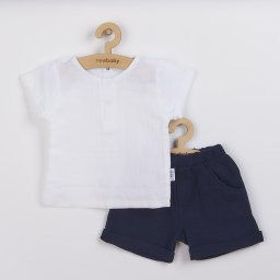 New Baby Summer Nature Collection baby muslin set dark blue, size 56 (0-3m)