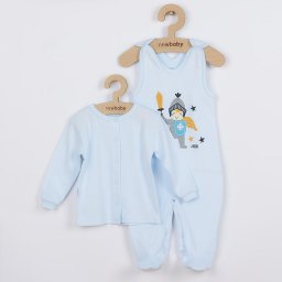 2-Piece Cotton Infant Set New Little Knight, size 80 (9-12m)