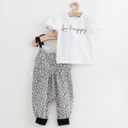 New Baby Be Happy 2-piece summer girls set, size 56 (0-3m)