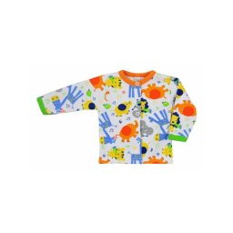 Baby coat Bobas Fashion Zoo orange, size 74 (6-9m)