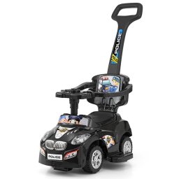 Jucarii pentru miscare 2in1 Milly Mally Happy black baby slide