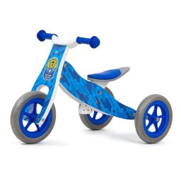 Jucarii pentru miscare Milly Mally Cool Blue Army 2in1 Multifunctional Baby Bike
