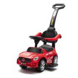 Jucarii pentru miscare Baby Mix HASSIC red baby bouncer with sound and guide bar
