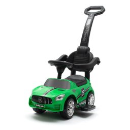 Jucarii pentru miscare Baby Mix RACER green baby bouncer with sound and guide bar