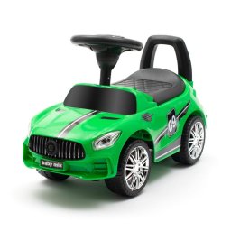 Jucarii pentru miscare Baby Mix RACER green baby bouncer with sound