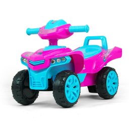 Jucarii pentru miscare Baby Bouncer with Sound Quad Bike Milly Mally Monster Pink