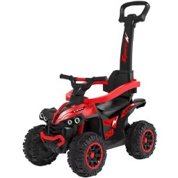 Jucarii pentru miscare Baby Mix Mega Baby Bike with guide bar red