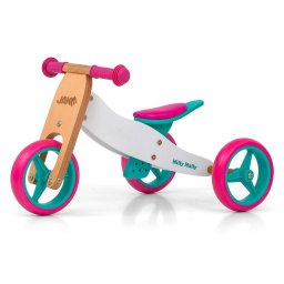 Jucarii pentru miscare Kids multifunctional 2in1 Milly Mally JAKE Classic Candy bike