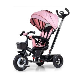 Jucarii pentru miscare Children's tricycle Milly Mally Movi black-pink