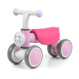 Jucarii pentru miscare Children's balance bike Milly Mally York pink