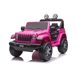 Jucarii pentru miscare Baby Mix Jeep Wrangler Rubicon pink battery vehicle