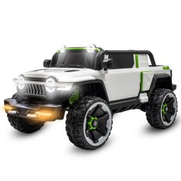 Jucarii pentru miscare Baby Mix Flexible Electric Ride-On Car for Kids White