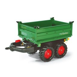 Jucarii pentru miscare Tipping tractor trailer Rolly Toys Mega Trailer green