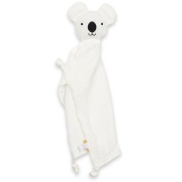 Muslin cuddly toy New Baby Koala white
