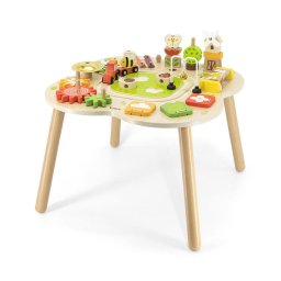 Wooden table with activities Viga Farm