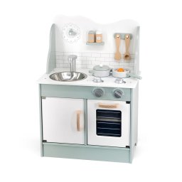 Children's wooden kitchen Viga mint