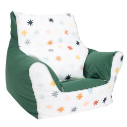 Scaun de masa Baby chair filled with balls New Baby green