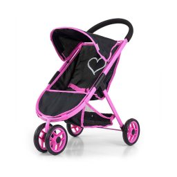 Milly Mally Susie Prestige Black Baby Golf Stroller for Dolls