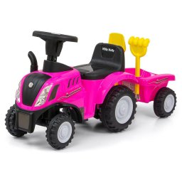 Jucarii pentru miscare NEW HOLLAND T7 TRAKTOR Milly Mally pink