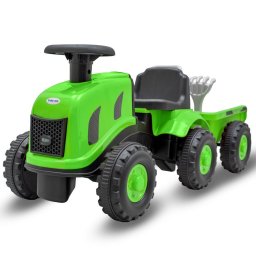 Jucarii pentru miscare Children's tractor with trailer Benny Baby Mix Benny green
