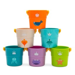 Play cups 6pcs Baby Mix