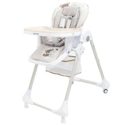 Scaun de masa Baby Mix Infant latte highchair